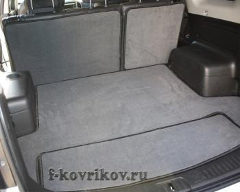Chevrolet Captiva, ковер багажника+накладки на спинки сидений