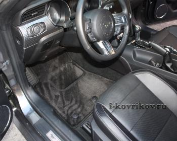 Коврики в салоне Ford Mustang