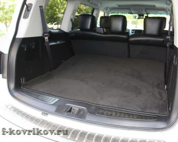 Infiniti QX56, ковер багажника