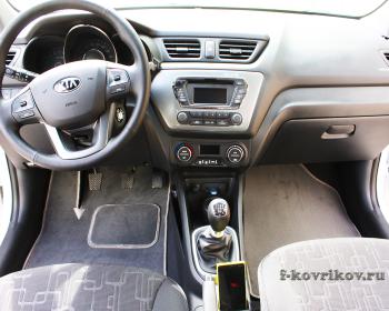 Коврики в салоне Kia Rio 3