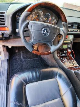 Коврики в салоне Mercedes w140 купе