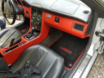 Автоковрики Mercedes SLK r170
