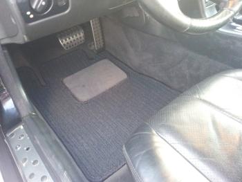 Коврики в салоне Mercedes SLK r170