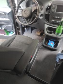 Автоковрики Mercedes Vito w447 базовый салон