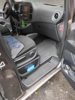 Автоковрики Mercedes Vito w447 базовый салон