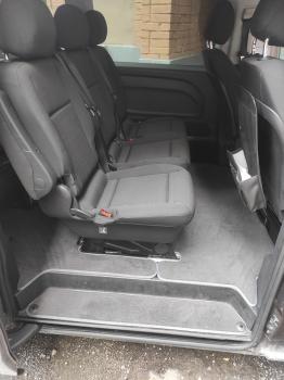 Автоковрики Mercedes Vito w447 базовый салон