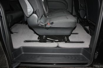 Автоковрики Mercedes Vito w447 одна дверь без стола