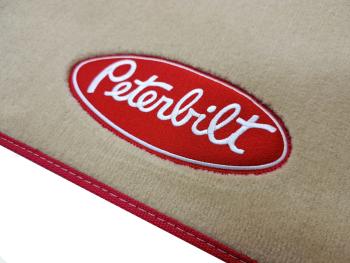 Вышивка логотипа Peterbilt