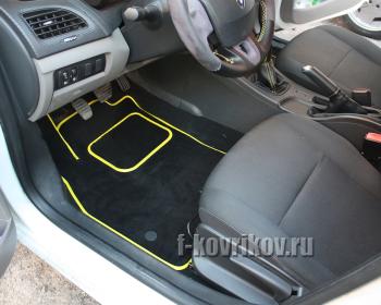 Коврики в салоне Renault Fluence