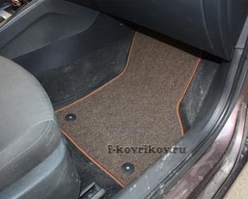 Коврики в салоне Skoda Octavia A7