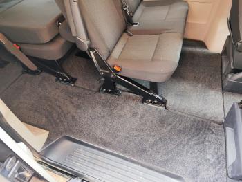 Коврики в салоне Volkswagen Caravelle T6 длинный кузов