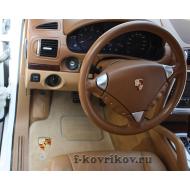 Коврики в салоне Porsche Cayenne 1