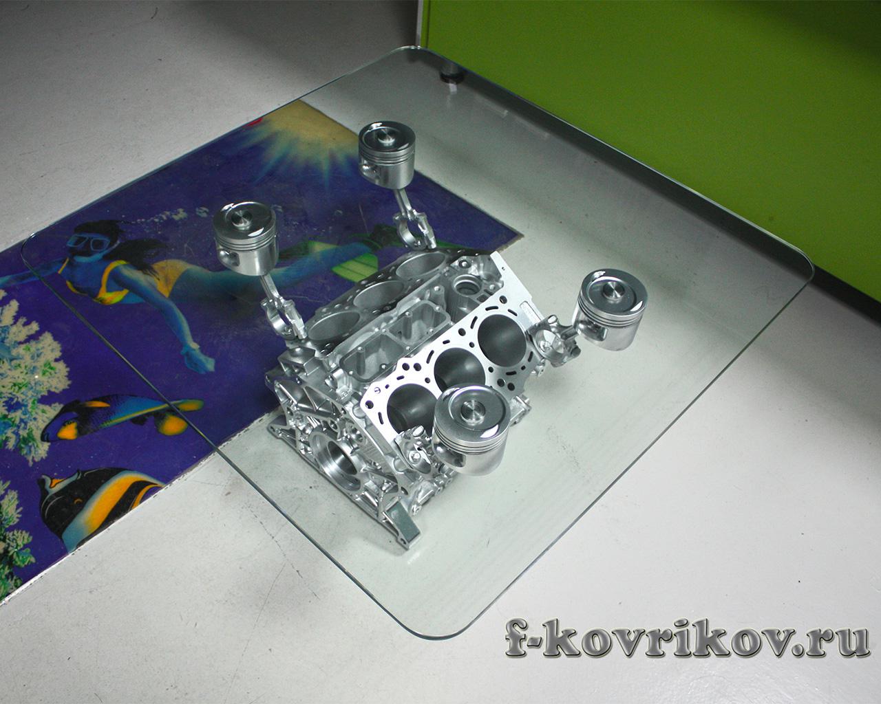 Стол из блока v6
